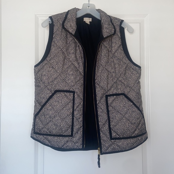 J. Crew Herringbone Vest - Picture 2 of 4